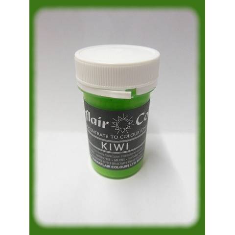 Gelová barva kiwi pastelová 25g