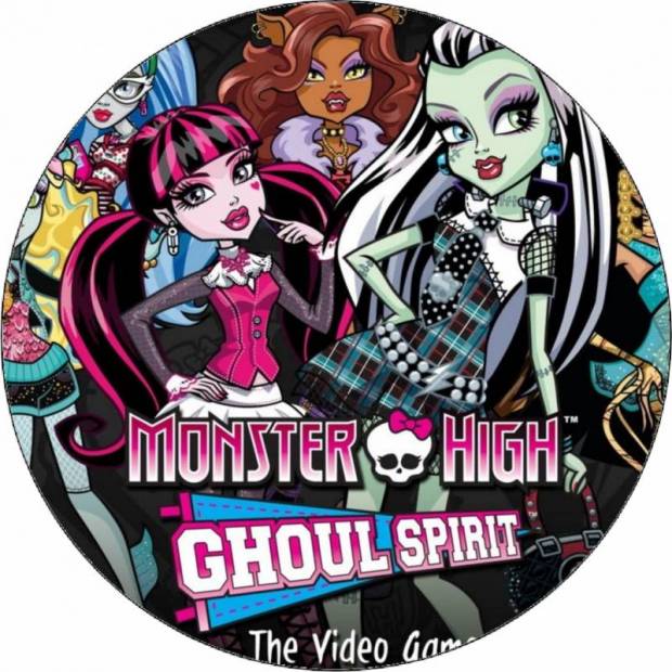 Jedlý papír Monster High Ghoul Spirit 19,5 cm