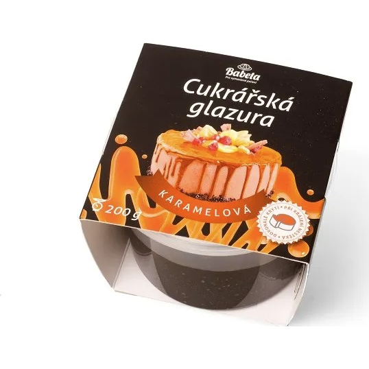 Cukrářská glazura karamelová 200g