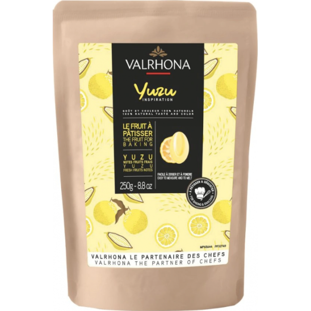 Valrhona Feves Čokoláda Inspiration Yuzu 250g