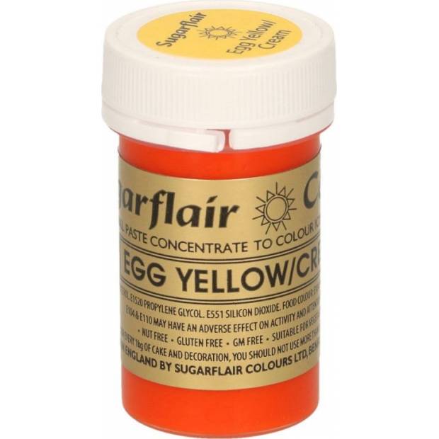 Gelová barva egg yellow 25g