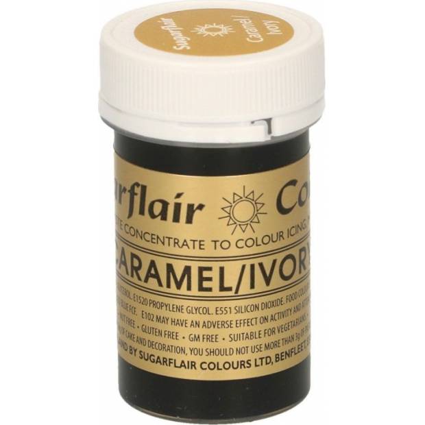 Gelová barva caramel ivory 25g