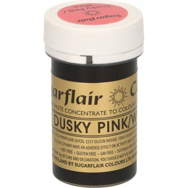 Gelová barva dusky pink 25g