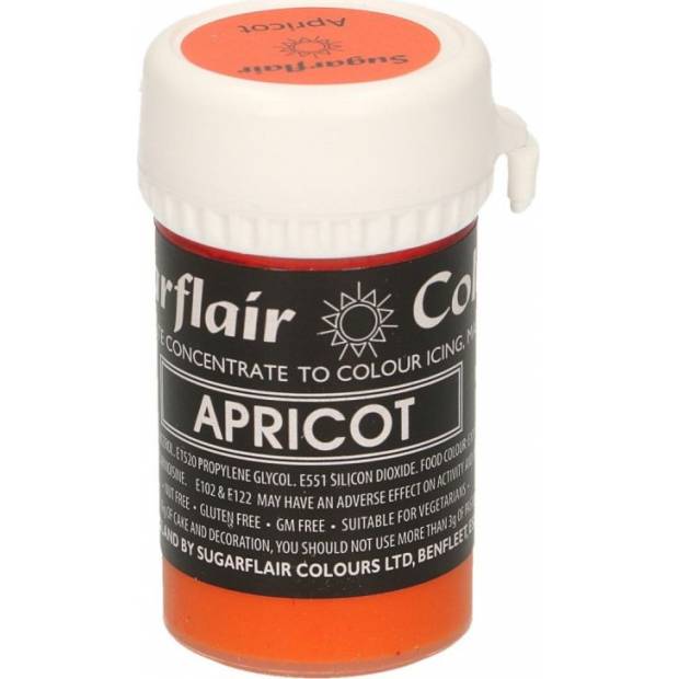 Gelová barva apricot 25g