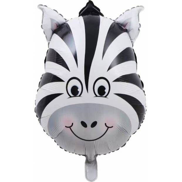 Fóliový balónek zebra 63cm