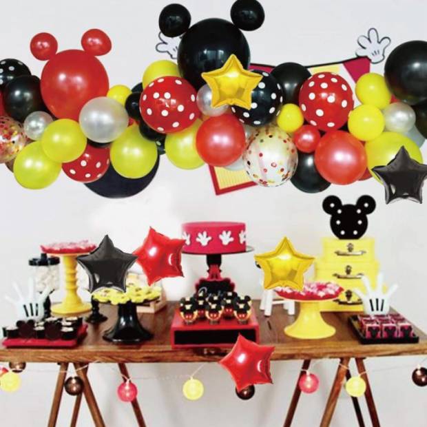 Balónková girlanda mickey a minnie - Cakesicq