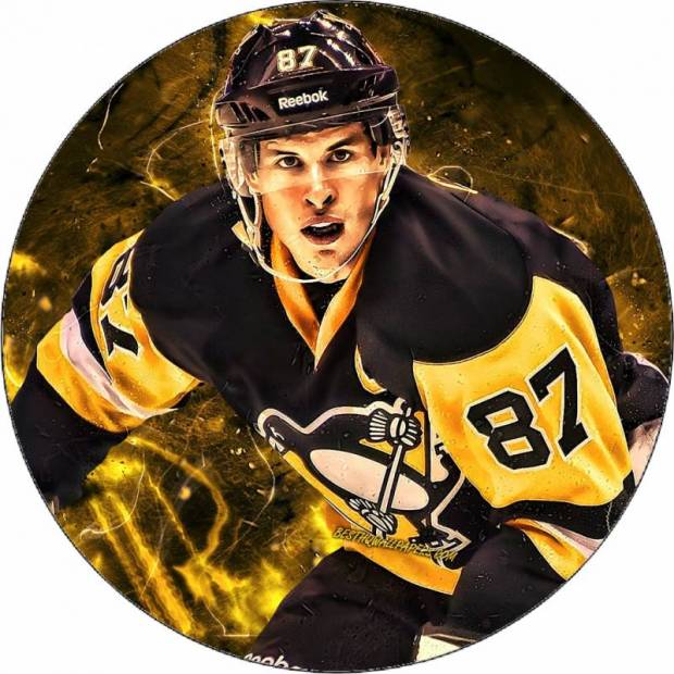 Jedlý papír Sidney Crosby 19,5 cm