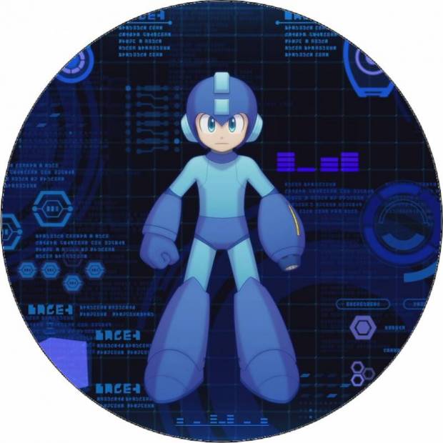 Jedlý papír Mega Man 19,5 cm