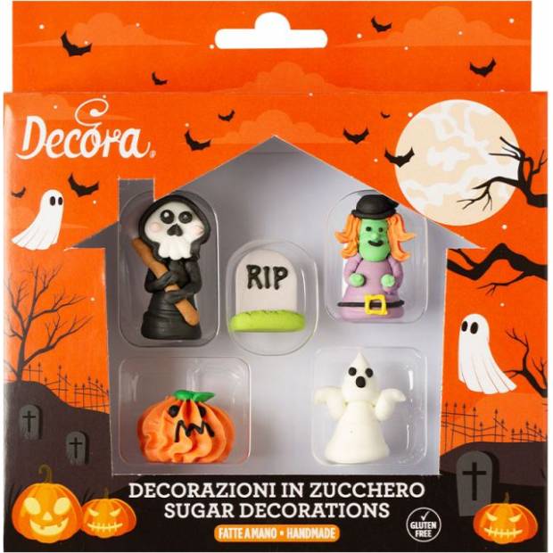 Cukrová dekorace Halloween 3D