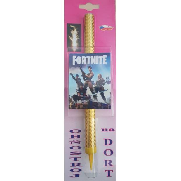 Dortová fontána Fortnite - 1ks