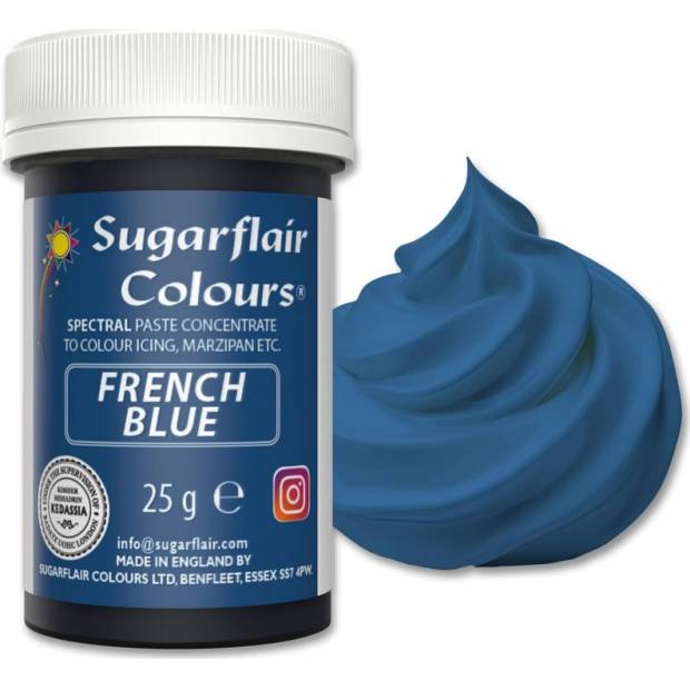 Gelová barva french blue 25g