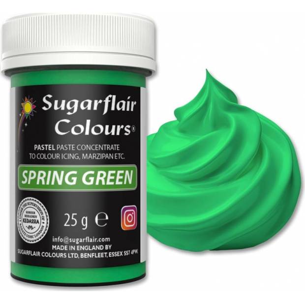 Gelová barva spring green pastelová 25 g