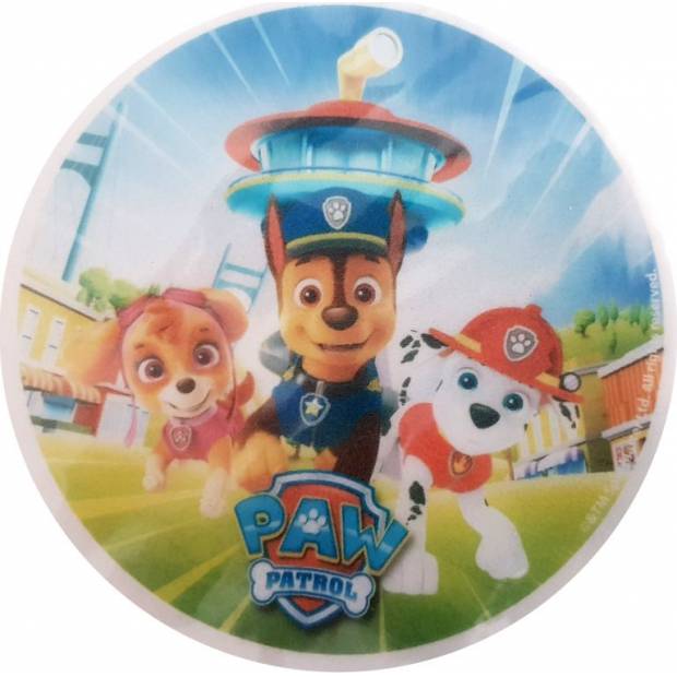 Jedlý papír paw patrol 14,5cm