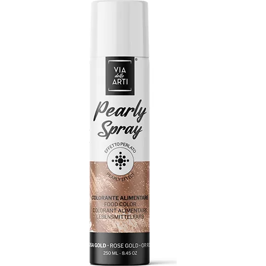 Perleťová barve ve spreji rose gold 250 ml