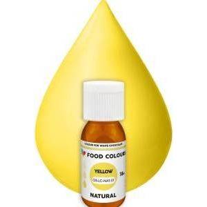 Food Colours přírodní tekutá barva do čokolády Yellow (18 ml)