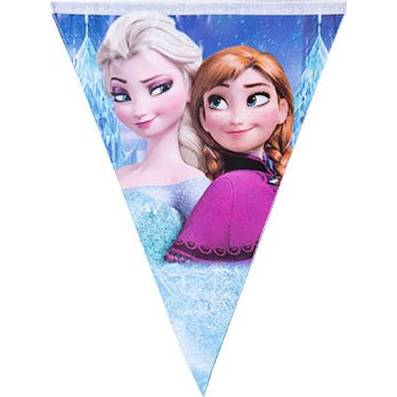 Párty vlaječky Frozen - ledové království Anna a Elsa