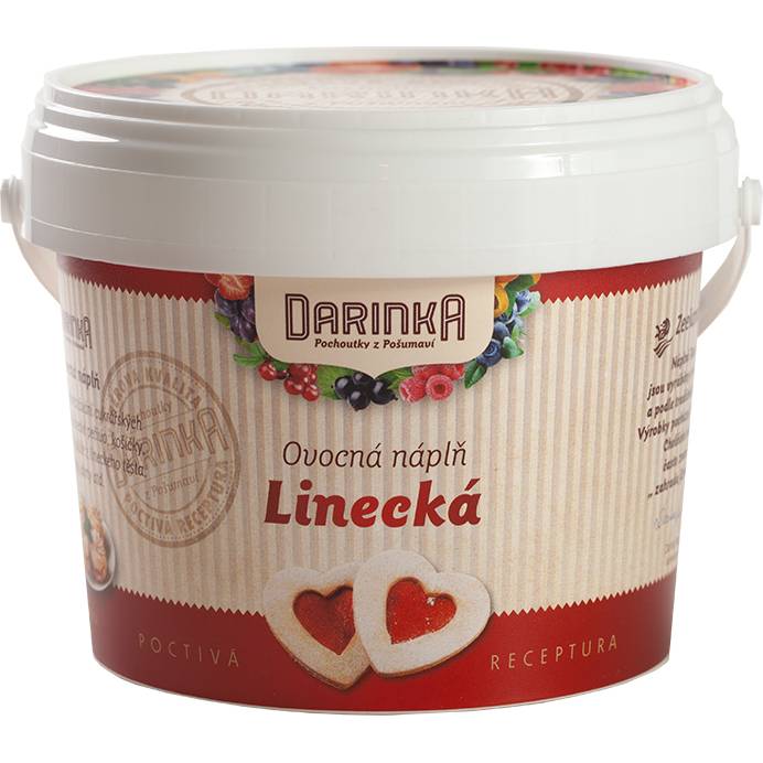 Darinka ovocná náplň na promazávání Linecká 1 kg