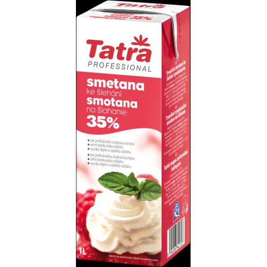 Živočišná šlehačka Tatra 35% (1 l) 6555 dortis - dortis