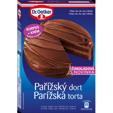 Dr. Oetker Pařížský dort (550 g) DO0064 dortis - Dr. Oetker