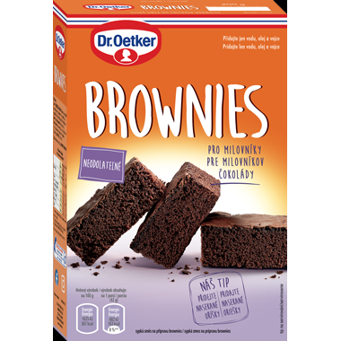 Dr. Oetker Čokoládové Brownies (400 g) DO0066 dortis - Dr. Oetker