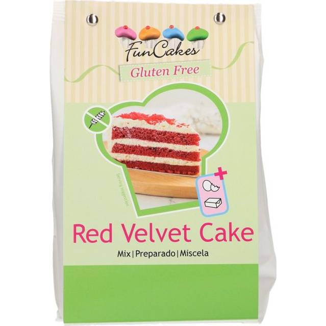 Směs bezlepková na red velvet 400g - FunCakes