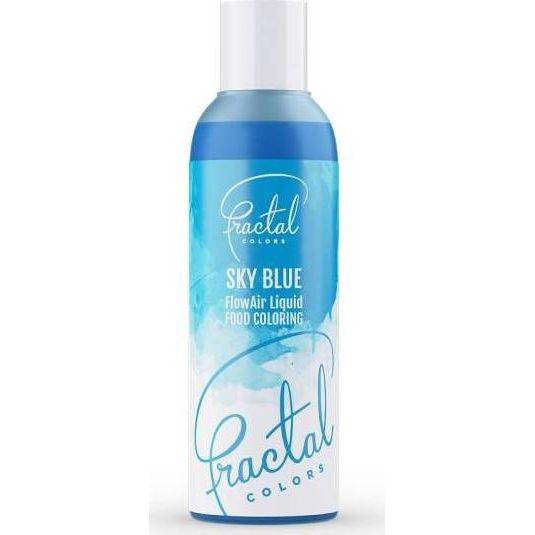 Airbrush barva tekutá Fractal - Sky Blue (100 ml) 6109 dortis - dortis