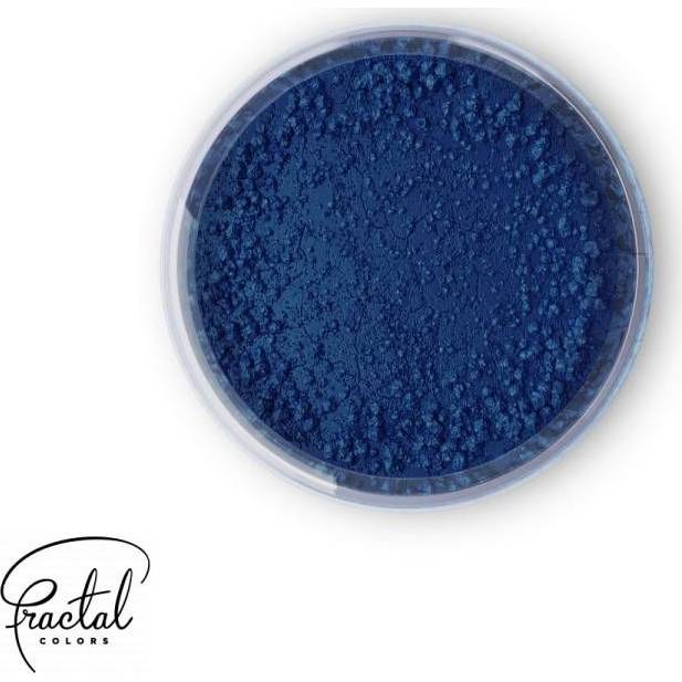 Jedlá prachová barva Fractal - Royal Blue (2 g) - dortis