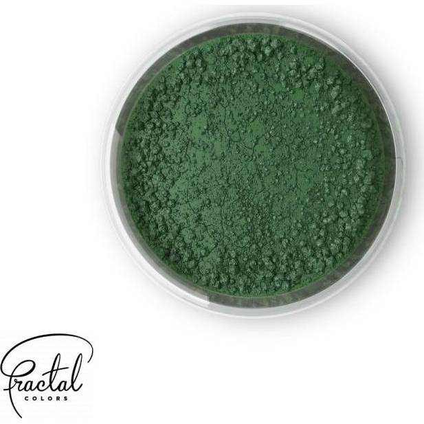 Jedlá prachová barva Fractal - Grass Green (1,5 g) - dortis