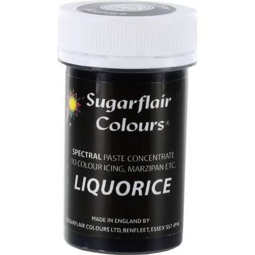 Gelová barva Sugarflair (25 g) Liquorice - Sugarflair