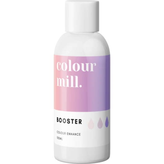 Olejová přísada do gelových barev pro barvení čokolády 100ml Booster - colour mill