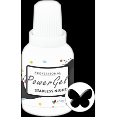 Food Colours gelová barva PowerGel Starless Night 20 g - dortis