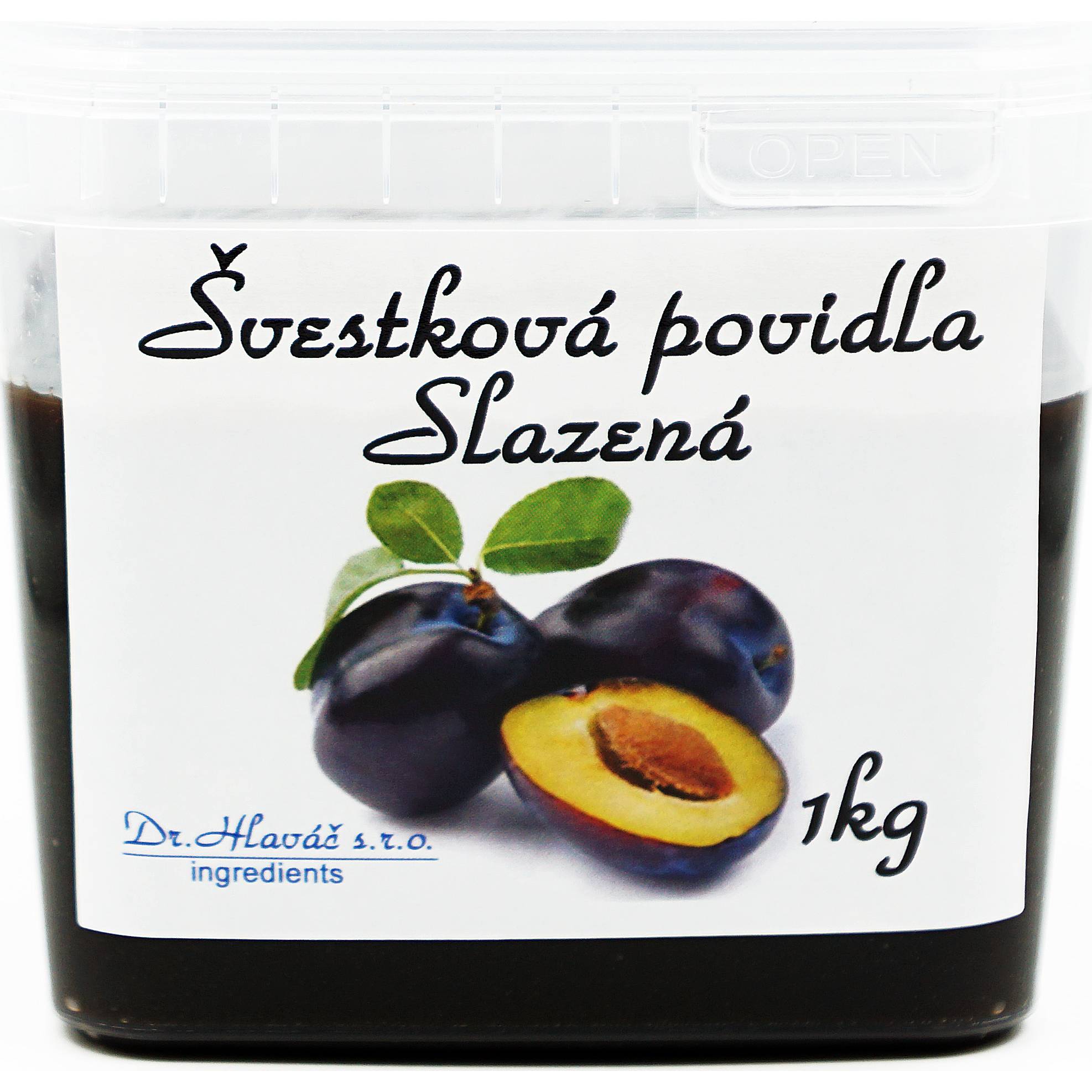 ŠVESTKOVÁ POVIDLA slazená 1kg - Dr. Hlaváč