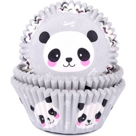 Košíčky na muffiny panda 50x33 mm - House of Marie - House of Marie