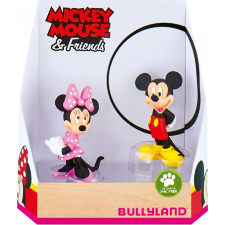 Figurka na dort Mickey a Minne sada 2ks - Bullyland