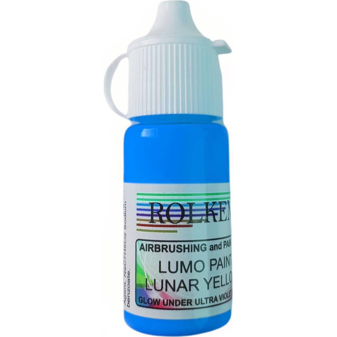 Neonová fluorescenční gelová barva 15ml Comer Blue - Rolkem