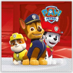 Ubrousky 33x33cm Paw patrol - Procos