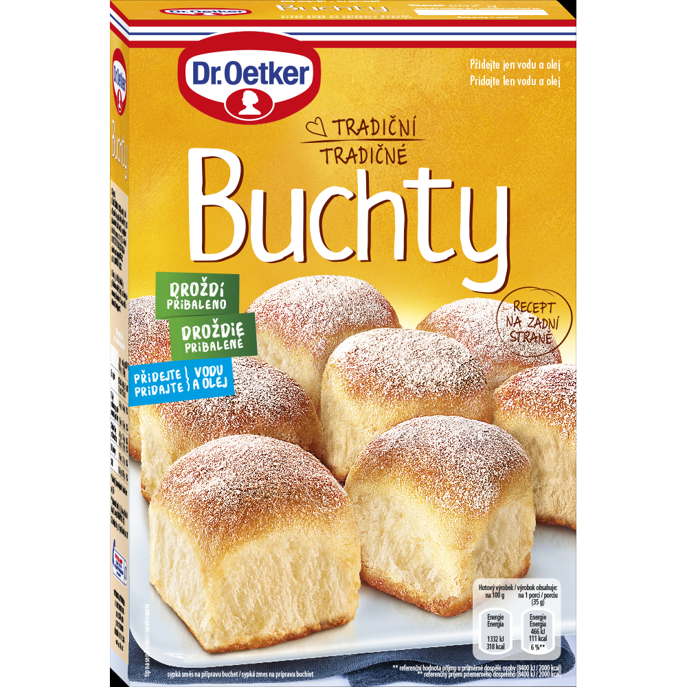 Buchty 507g směs - Dr. Oetker