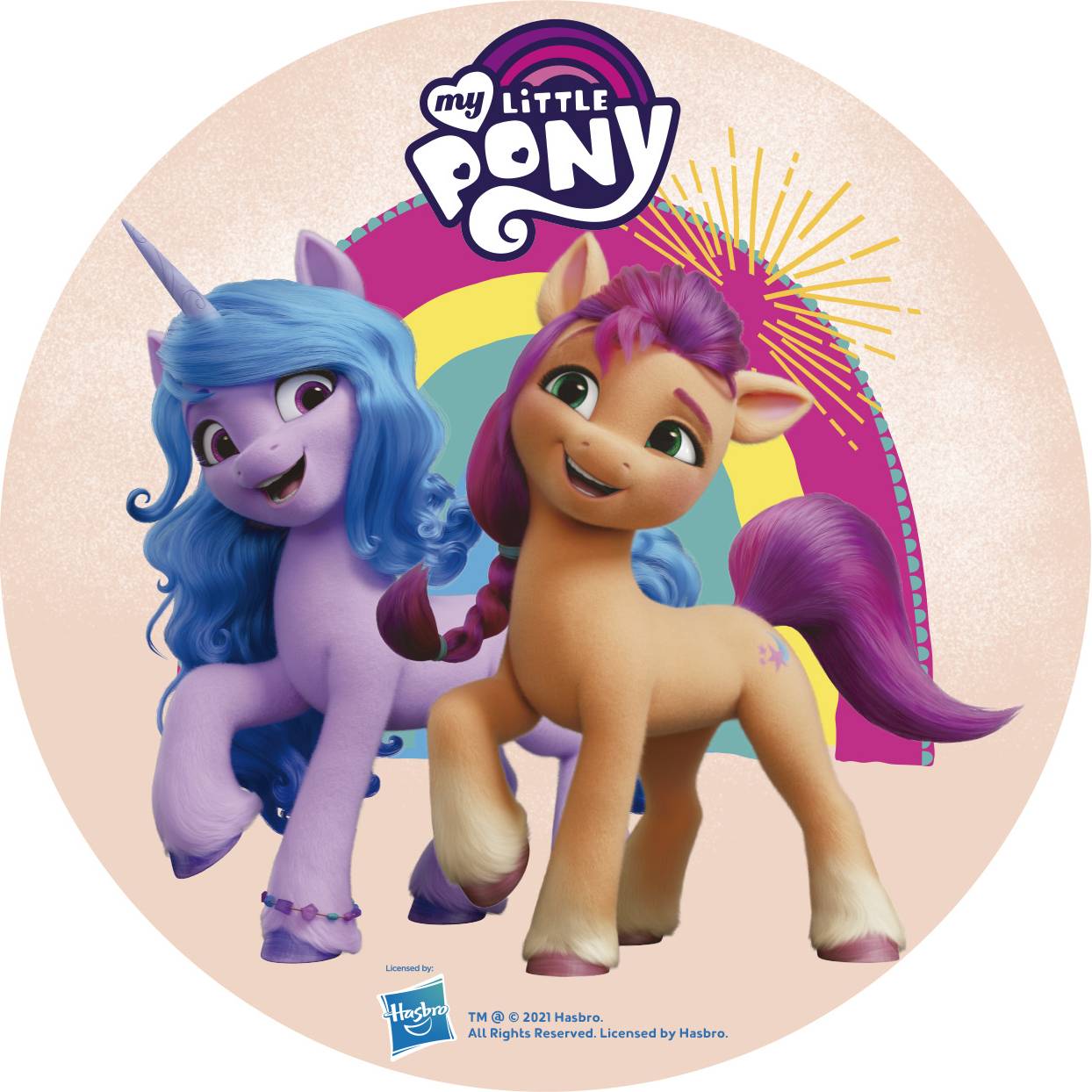 Jedlý paír my little pony 20cm - Dekora