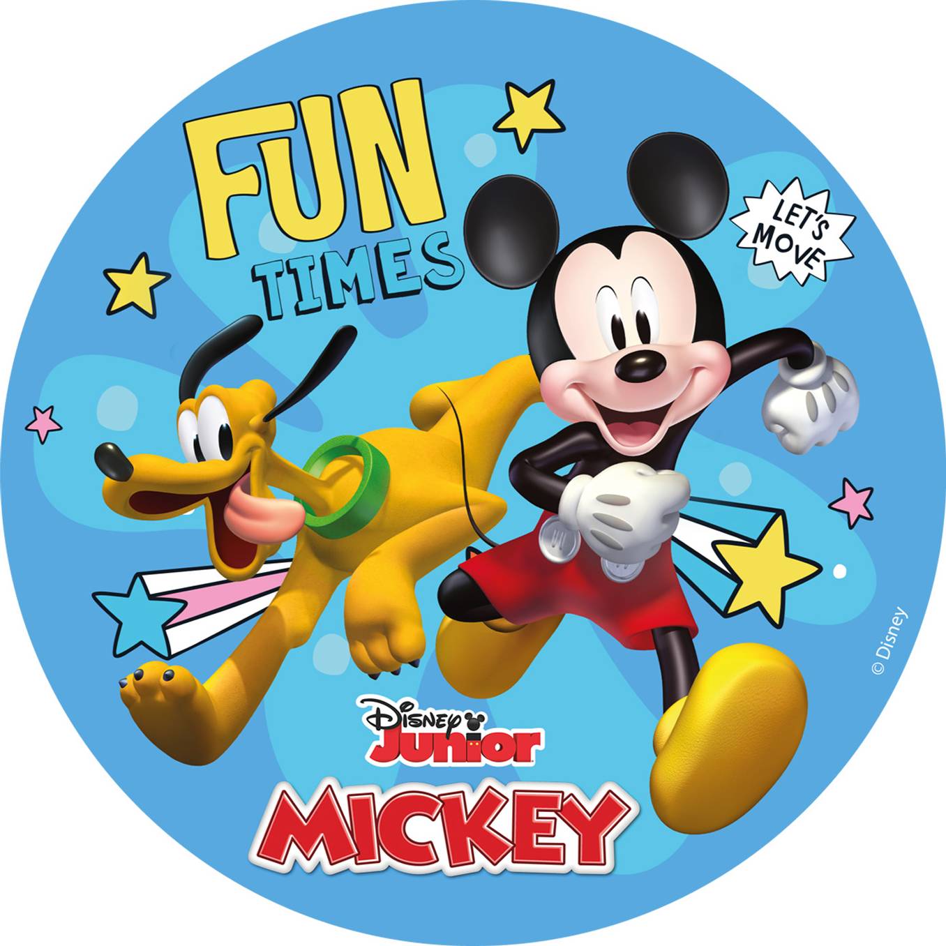 Fondánový papír Mickey 15,5cm - Dekora