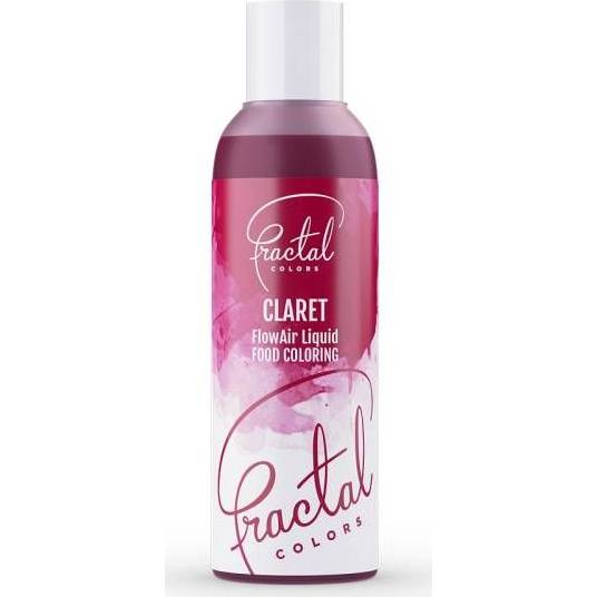 Airbrush barva tekutá Fractal - Claret (100 ml) - dortis