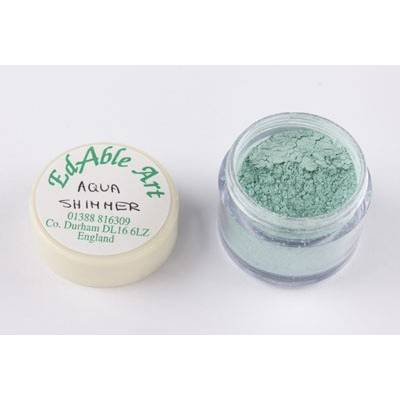 Prachová barva Aqua Shimmer - Edable Art