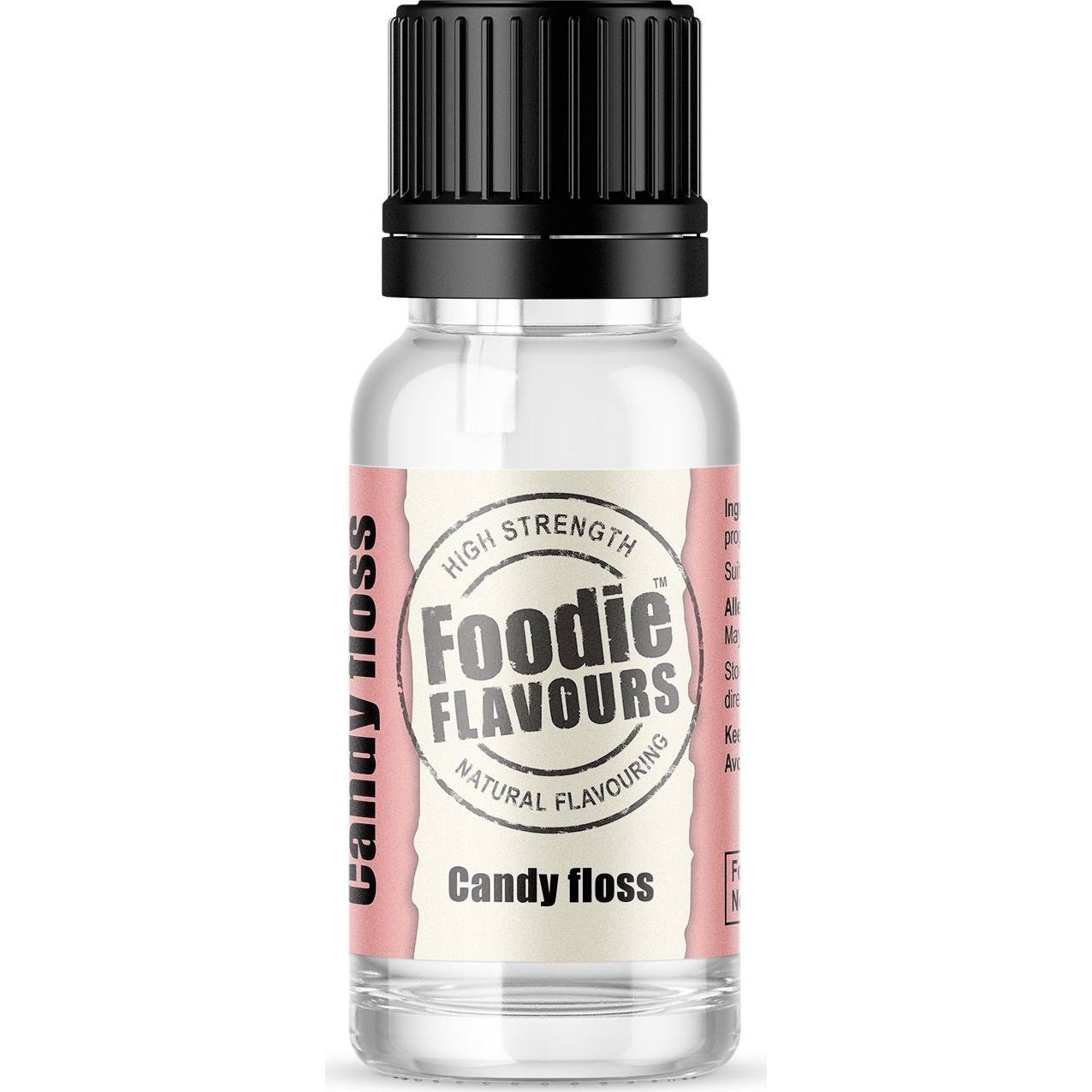 Přírodní koncentrované aroma 15ml cukrová vata - Foodie Flavours