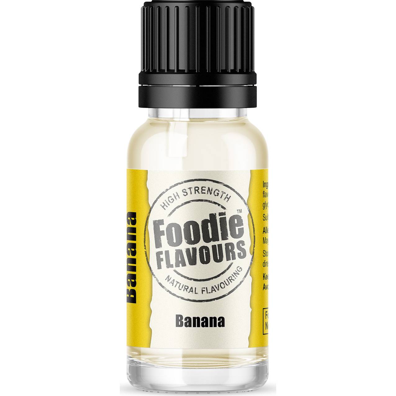 Přírodní koncentrované aroma 15ml banán - Foodie Flavours