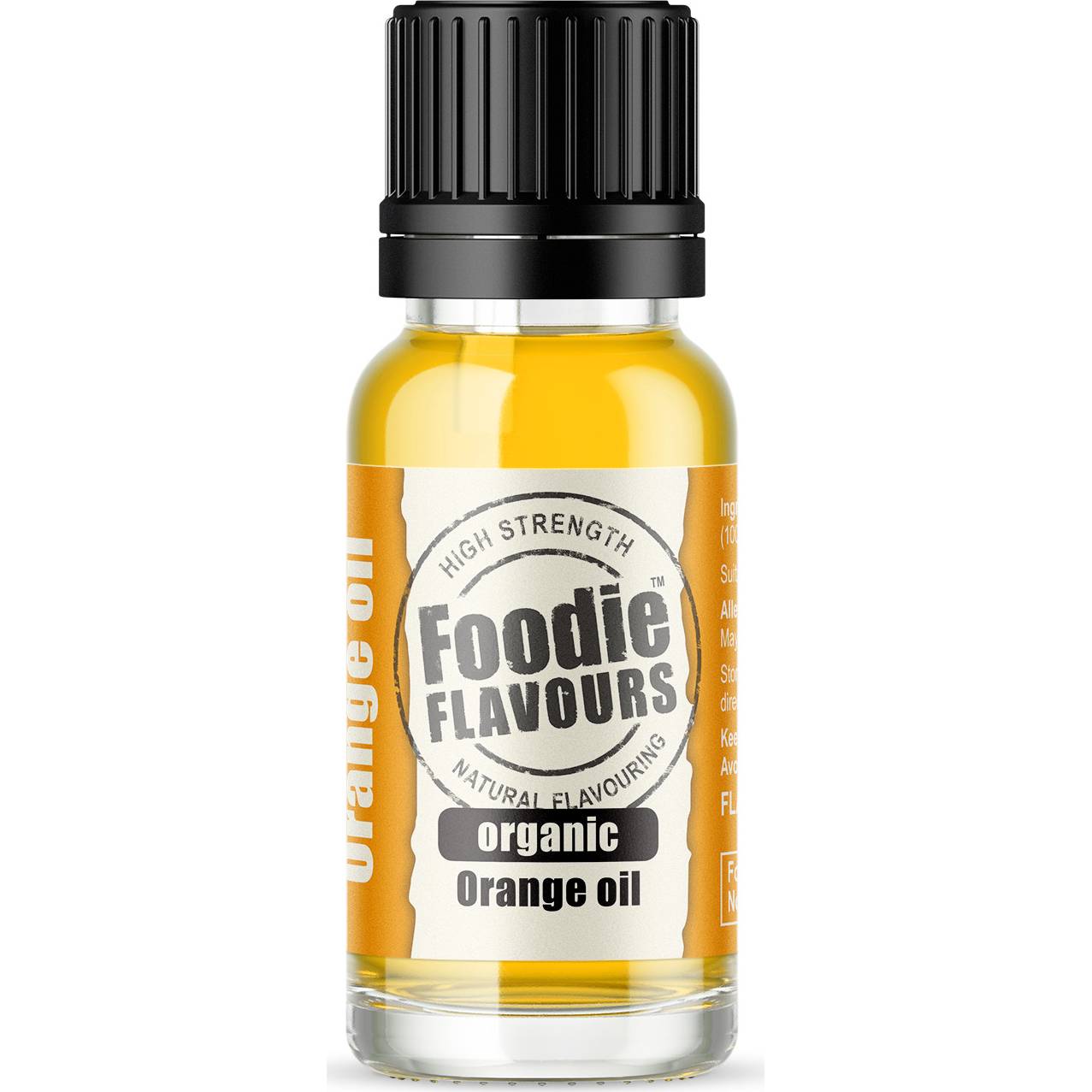 Přírodní koncentrované aroma 15ml pomerančový olej - Foodie Flavours