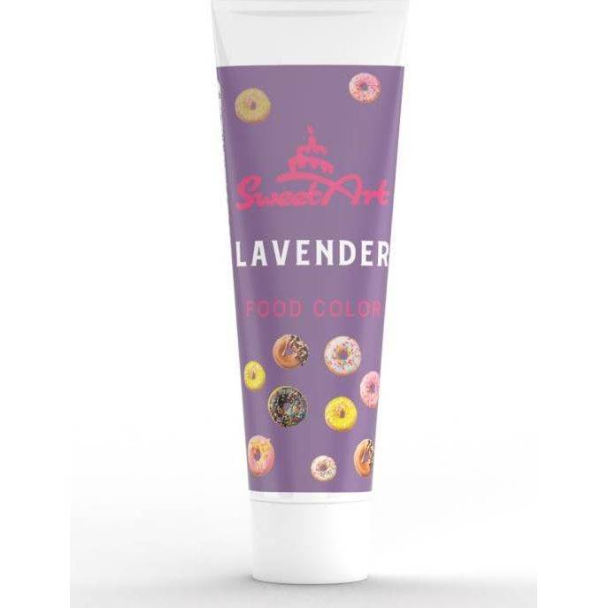 SweetArt gelová barva tuba Lavender (30 g) - dortis