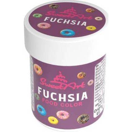 SweetArt gelová barva Fuchsia (30 g) - dortis