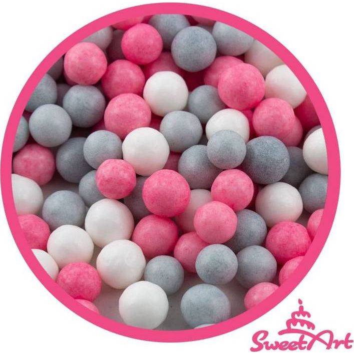 SweetArt cukrové perly Kitty mix 7 mm (80 g) Trvanlivost do 12/2024! - dortis