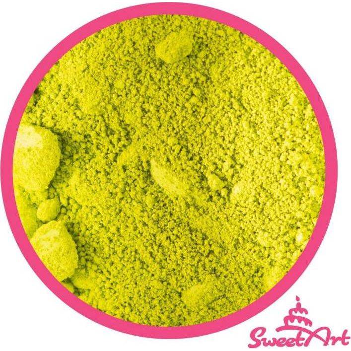 SweetArt jedlá prachová barva Citrus Green limetkově zelená (2 g) - dortis