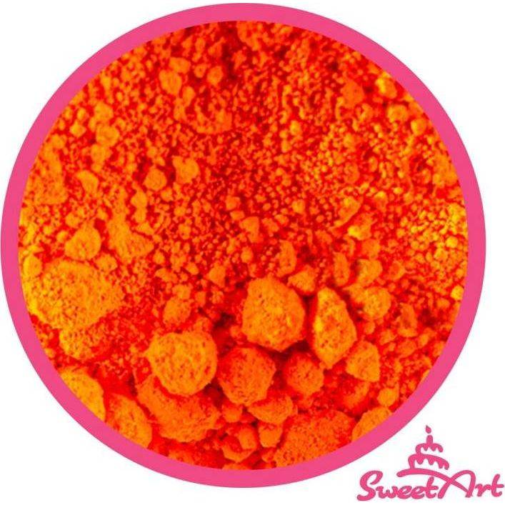 SweetArt jedlá prachová barva Orange oranžová (3 g) - dortis