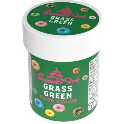 SweetArt gelová barva Grass Green (30 g) - dortis